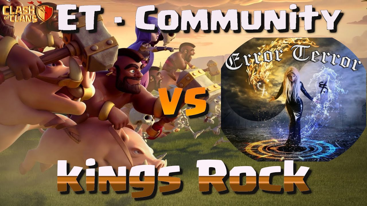 Andi Clasht | CW ET - Community vs kings Rock| Clash of Clans deutsch