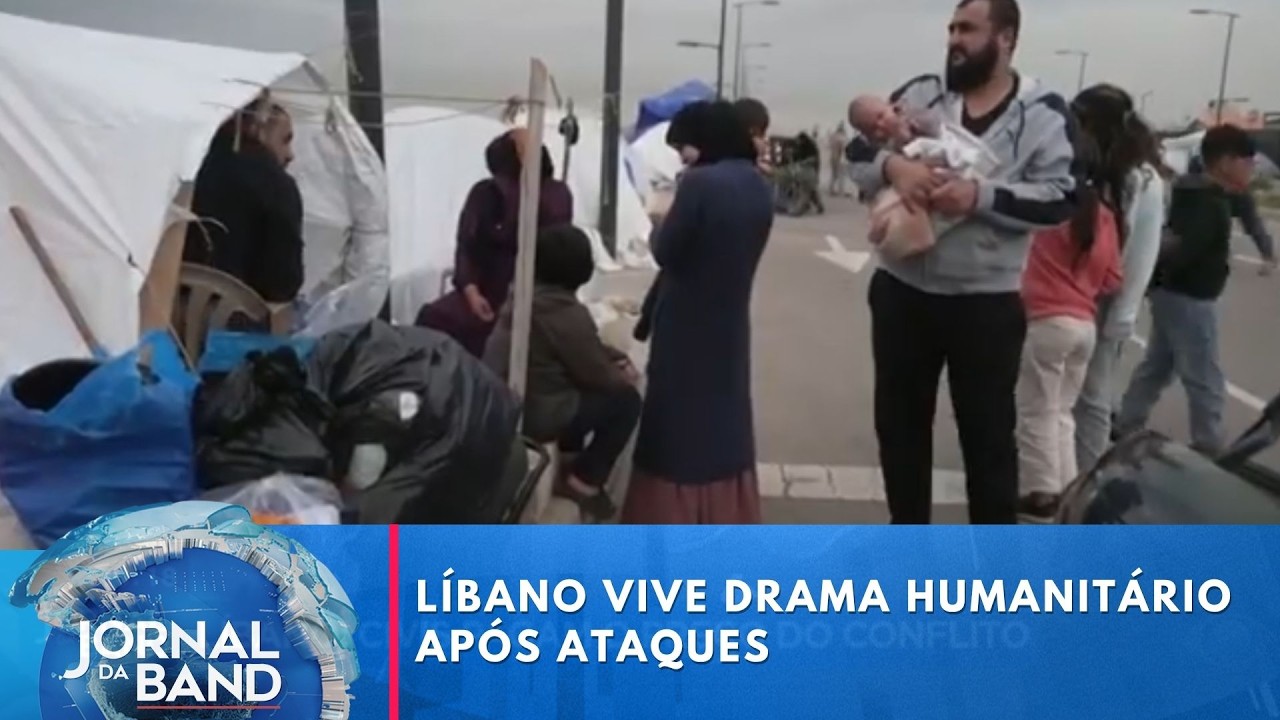 Sul do Líbano vive drama humanitário com ataques israelenses