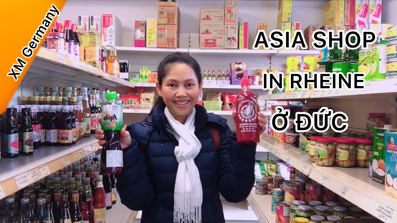 Đi chợ VIỆT NAM Ở ĐỨC / Asia Shop Rheine / người việt hải ngoại // Xuân