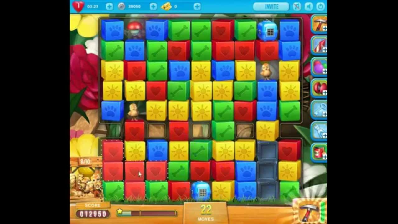 Pet Rescue Saga level 735 no buyed hammers 😈 ►TOBIAS DEAMON◄