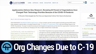 Study: 95% of Organizations Have Changed Tech Priorities Due to Pandemic