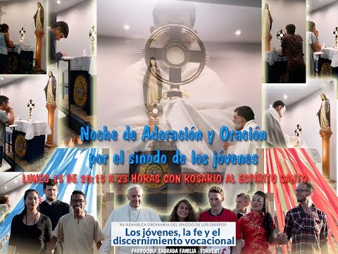 Rosario al Espíritu Santo por el "Sínodo de los Jóvenes"