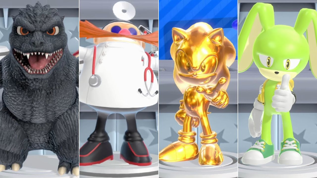 Sonic Rumble (PC) // Rank 77 (Godzilla, Eggman, Sonic, Rabbit)