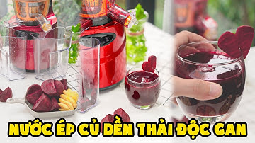 Nước Ép Củ Dền Giúp Thải Độc Gan Hiệu Qủa | #Shorts