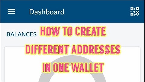 How To Create Different Deposite Addresses in One Blockchain Wallet? In Urdu/Hindi