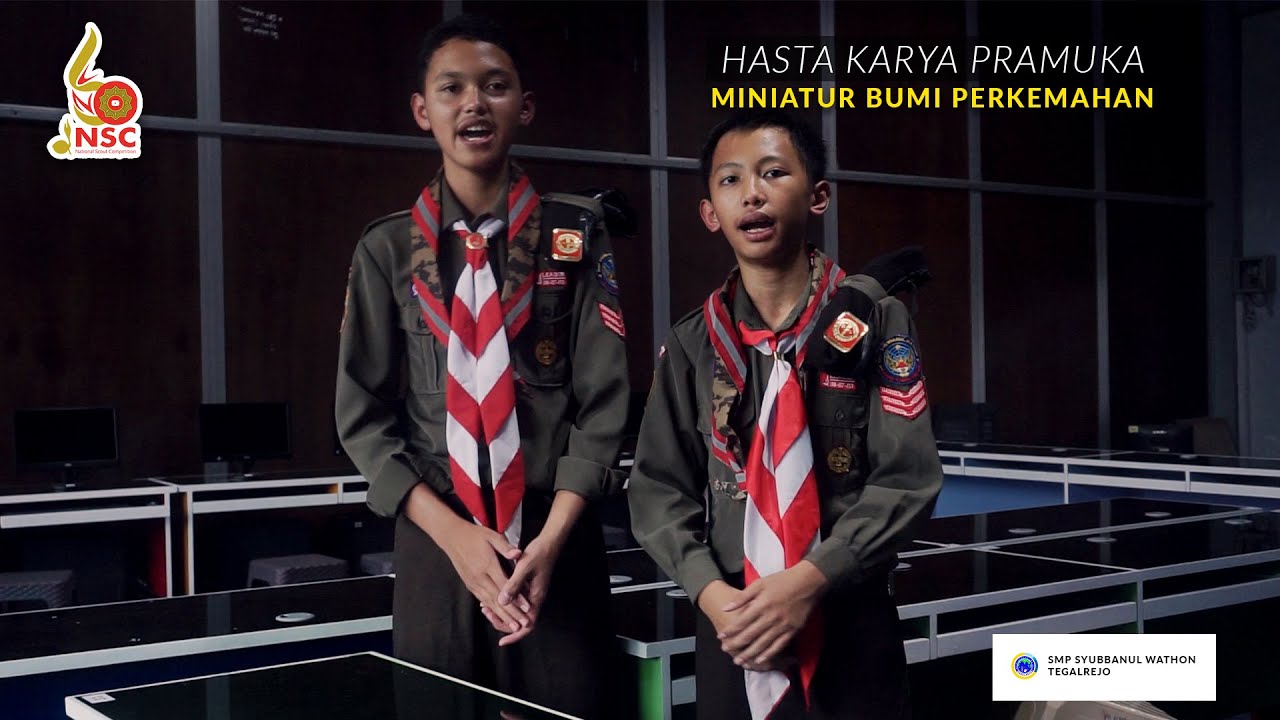 LOMBA HASTA KARYA PRAMUKA SMP SYUBBANUL WATHON TEGALREJO MAGELANG