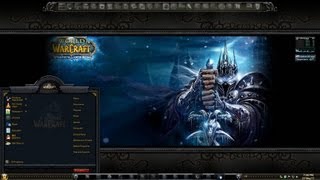 World of Warcraft Windows 7 theme screenshot 1