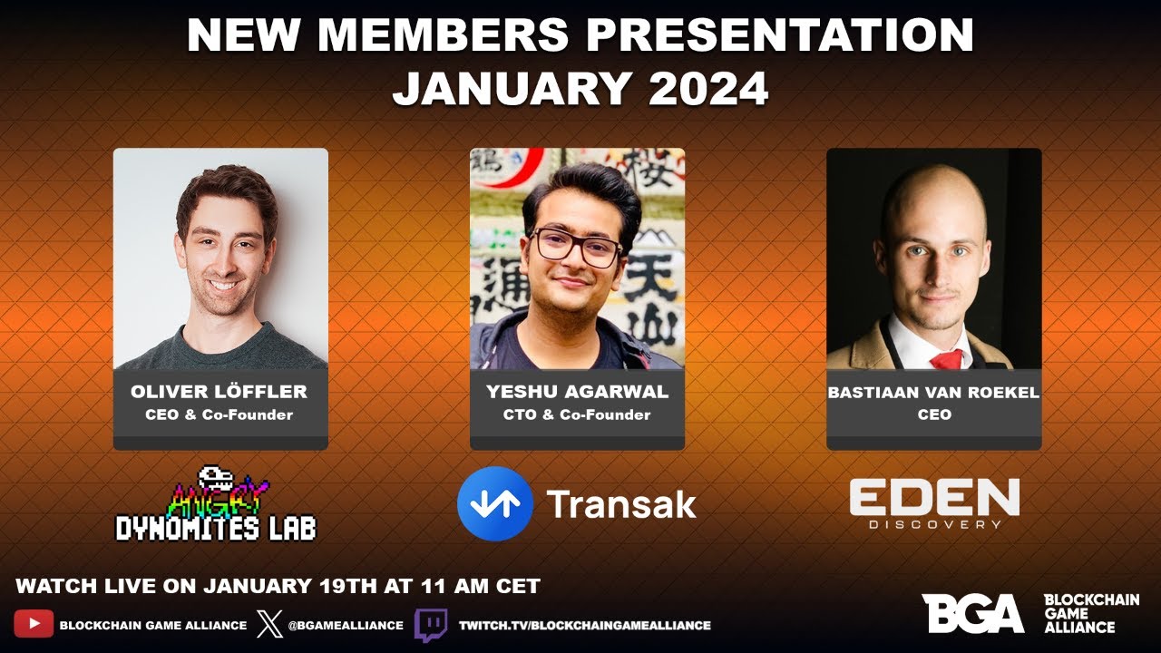 Welcome companies who joined the Blockchain Gaming ecosystem this month !