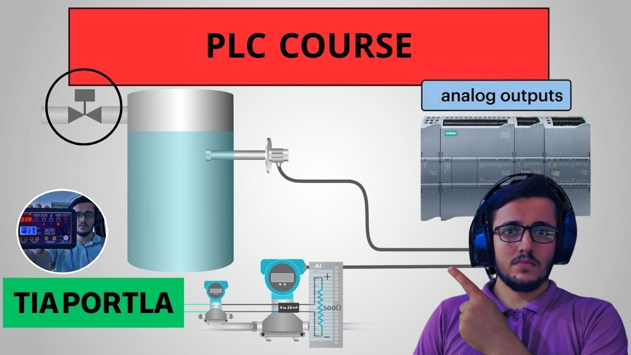 احترف قراءة ومعالجة إشارات الأنلوك في PLC بسهولة بإستخدام  TIA portal و Factory IO