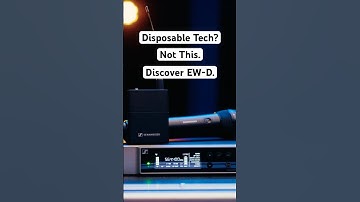 Why EW-D Is a Smart Long-Term Wireless Investment | Sennheiser