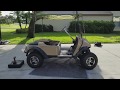 Removing 295cc Robin Engine from 2001 EZGO TXT