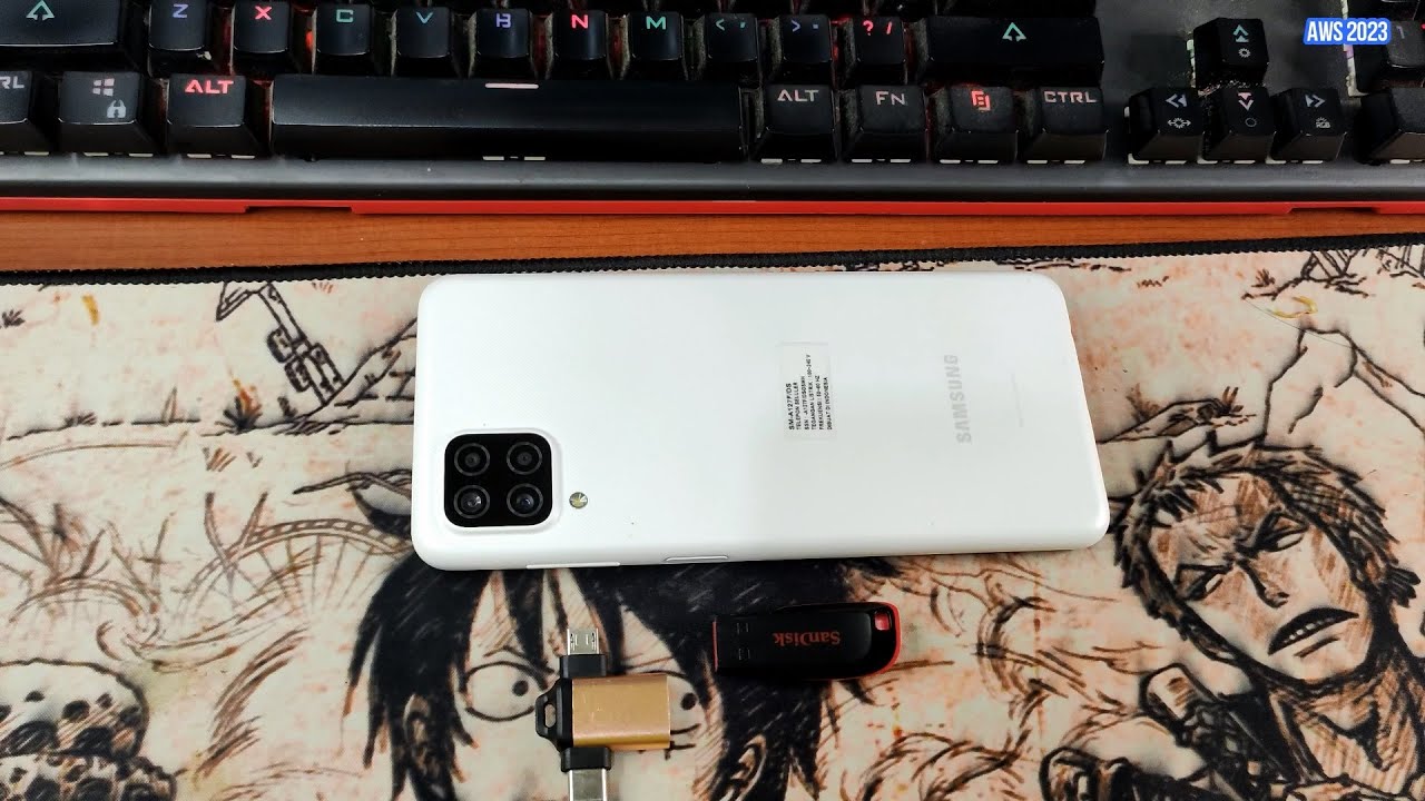 CARA MENGGUNAKAN FITUR USB OTG PADA SAMSUNG GALAXY A12 - YouTube