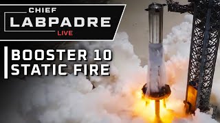 Booster 10 Static Fire Test (ABORTED)