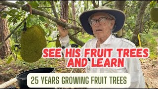 We Look At Pete's Fruit Trees His Has Been Growing For 25 Years.