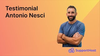 Testimonial Supporthost - Antonio Nesci