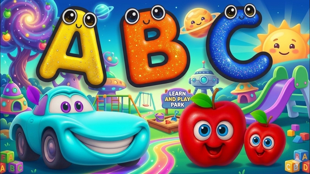 Super Fun ABC Song for Kids 🌟 Exciting Alphabet Learning Video for ...