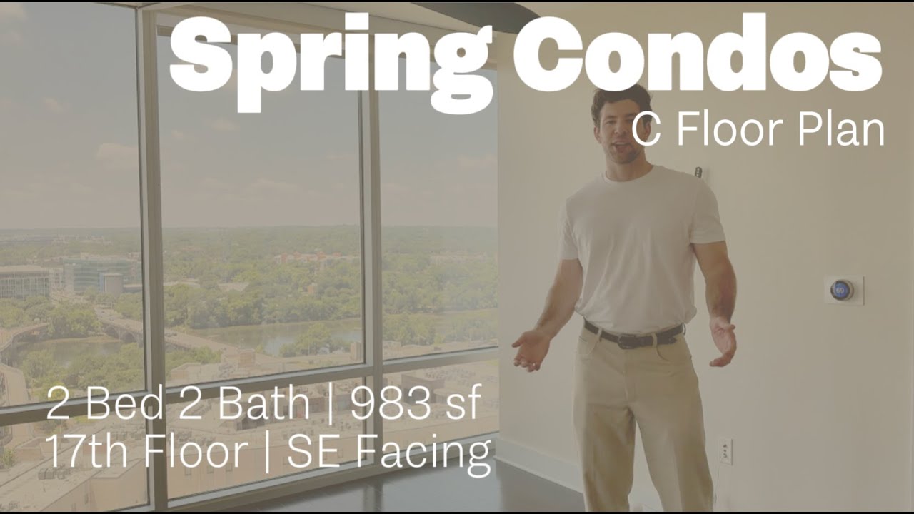 2 Bedroom SE Corner Unit at Spring Condos