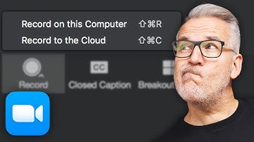 Should You RECORD ZOOM MEETINGS to your COMPUTER or to the CLOUD?