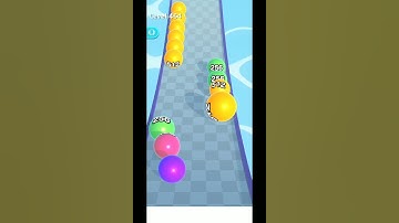 Ball Run 2048 MAX LEVEL Ol Gameplay #shorts #vairlvideoshorts #youtobevideo #gaming #ios