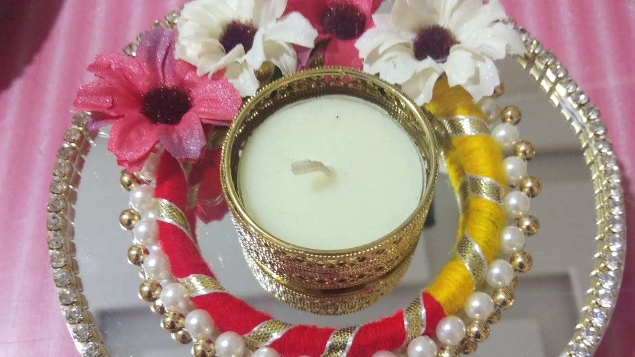 240. Diwali Diya Decoration | Candle Stand