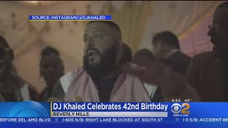 Diddy Throws Star-Studded Birthday Party For DJ Khaled