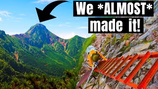 We Failed to Hike One of Japans Famous Mountains (Yatsugatake, Nagano)