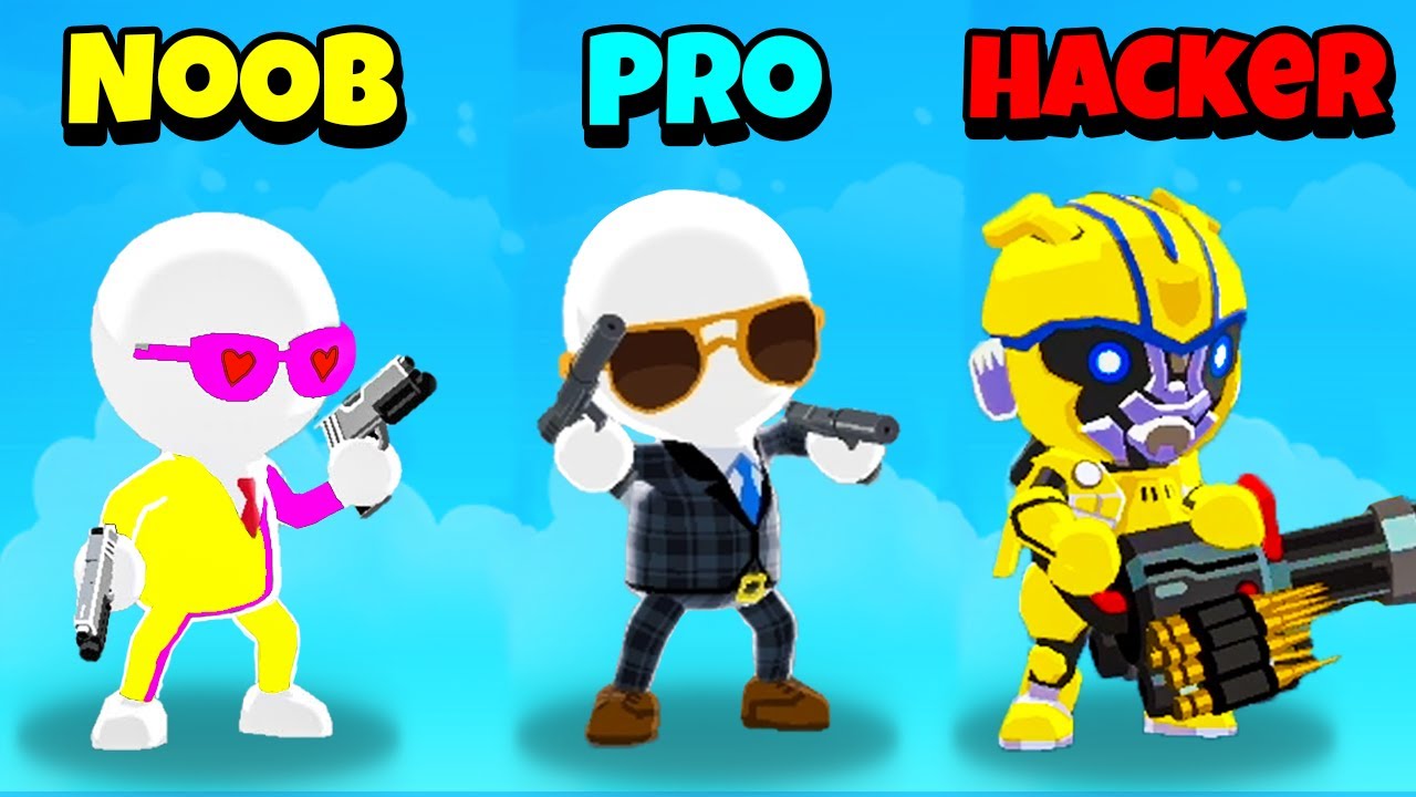 NOOB vs PRO vs HACKER - Johnny Trigger