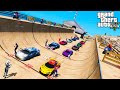 Twenty spidermans collection cars on the ramps get more challengers superheroes gta v mods