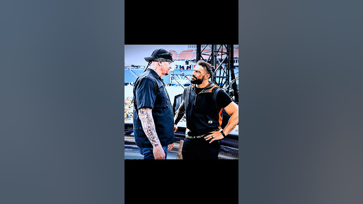 Undertaker & Roman Reigns best moments 🤩💙
