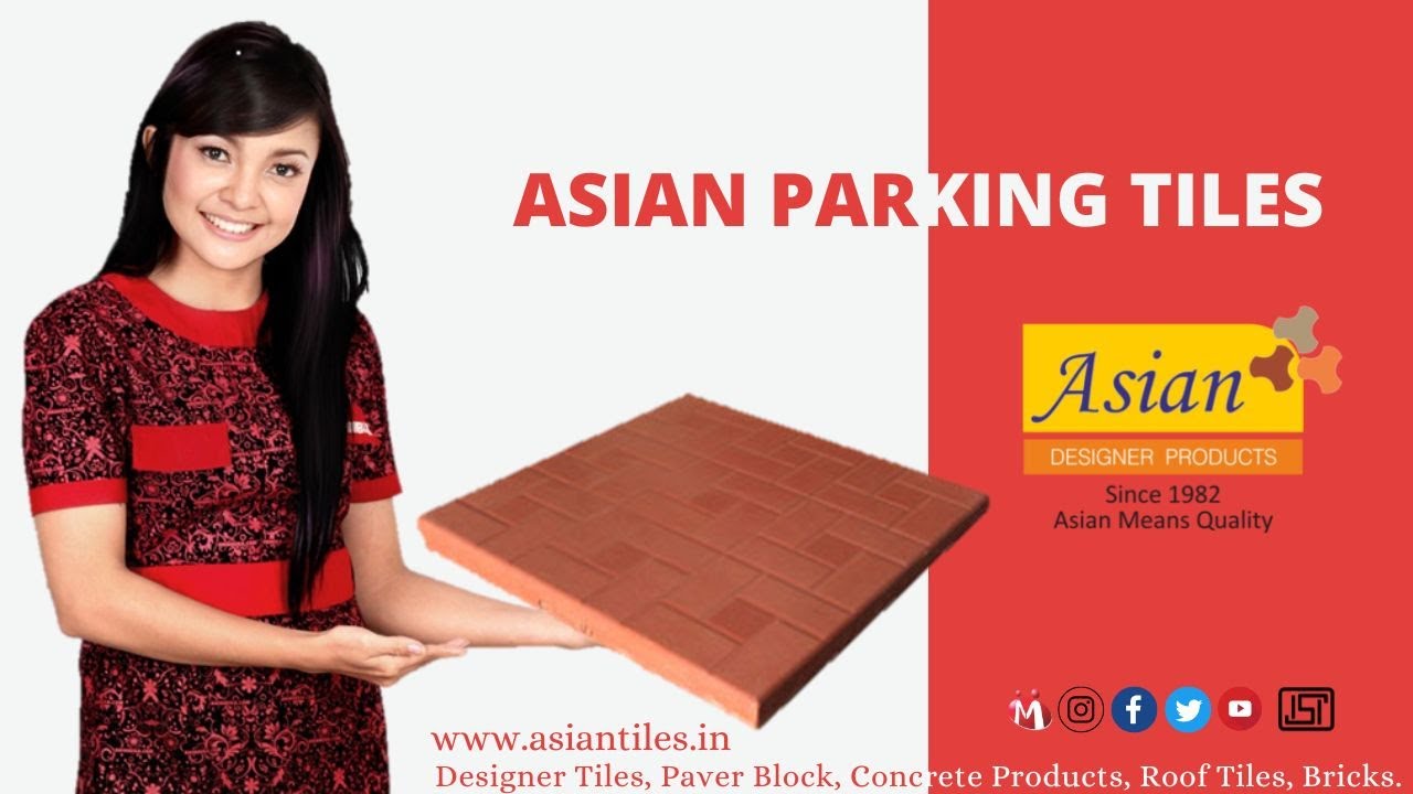 ASIAN FLOOR PARKING TILES 25 MM - YouTube