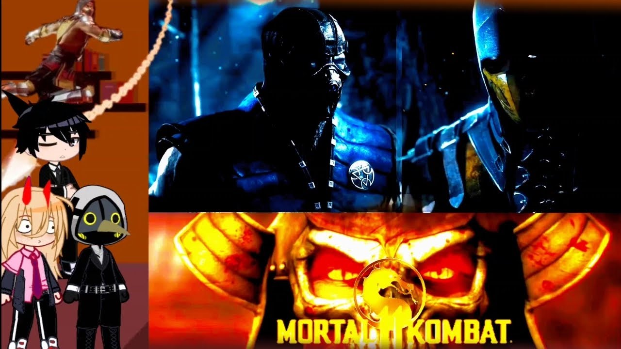 Реакция человека с бензопилой на трейлеры Mortal Kombat