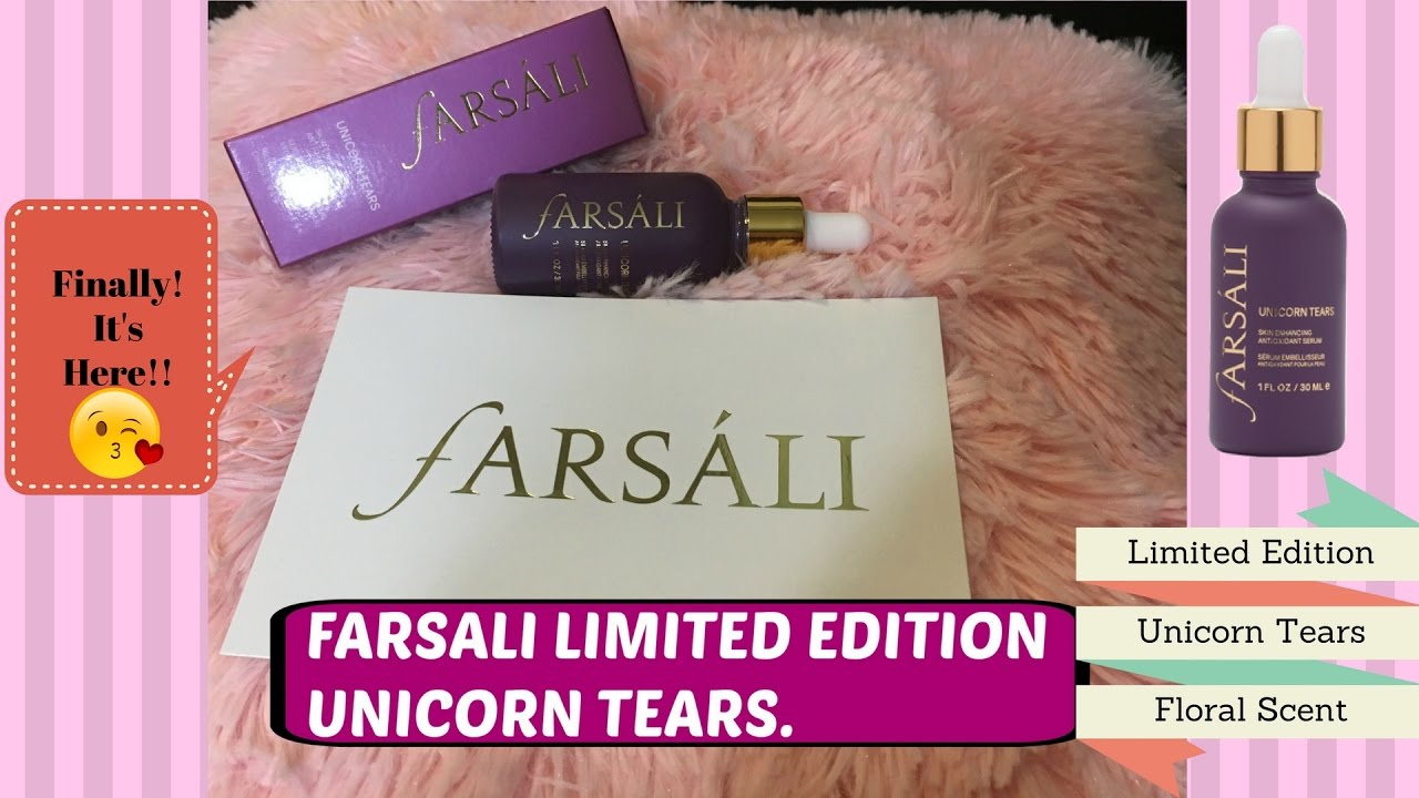 FARSALI UNICORN TEARS - LIMITED EDITION | REVIEW