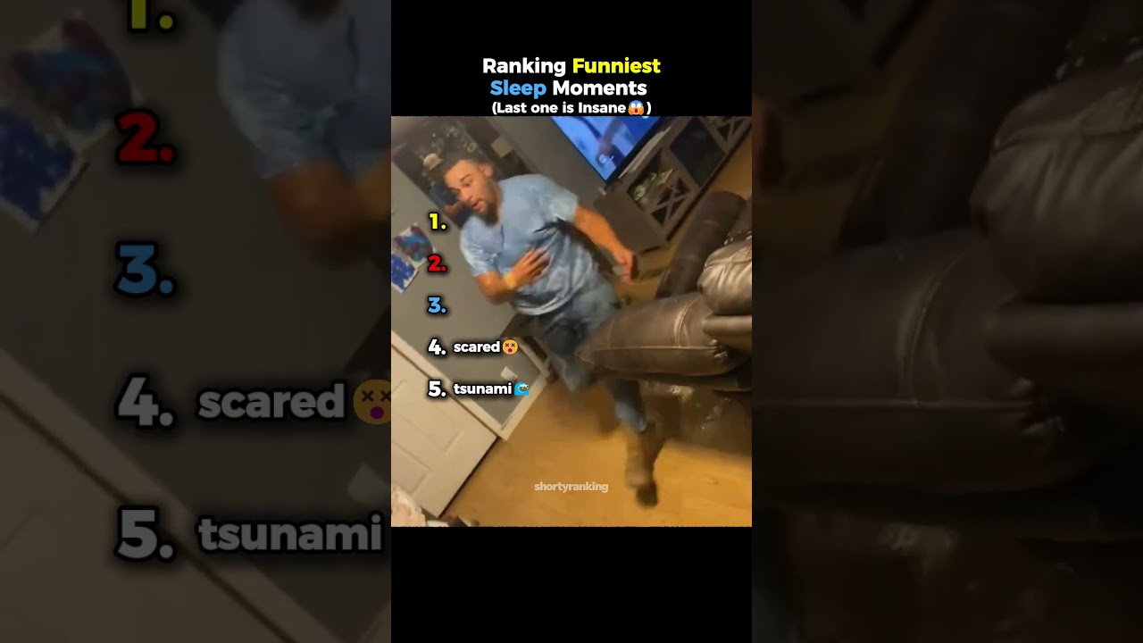 Ranking Funniest Sleep Moments #funny #fails #prank #sleep #shorts