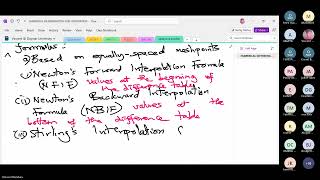 Numerical Differentiation and Integration (Econs class  of 05-05-2025) part 1 of 2