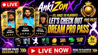LIVE🚨: Dream Cricket 25 Gameplay | Let's Check Out dream Pro Pass 🔥
