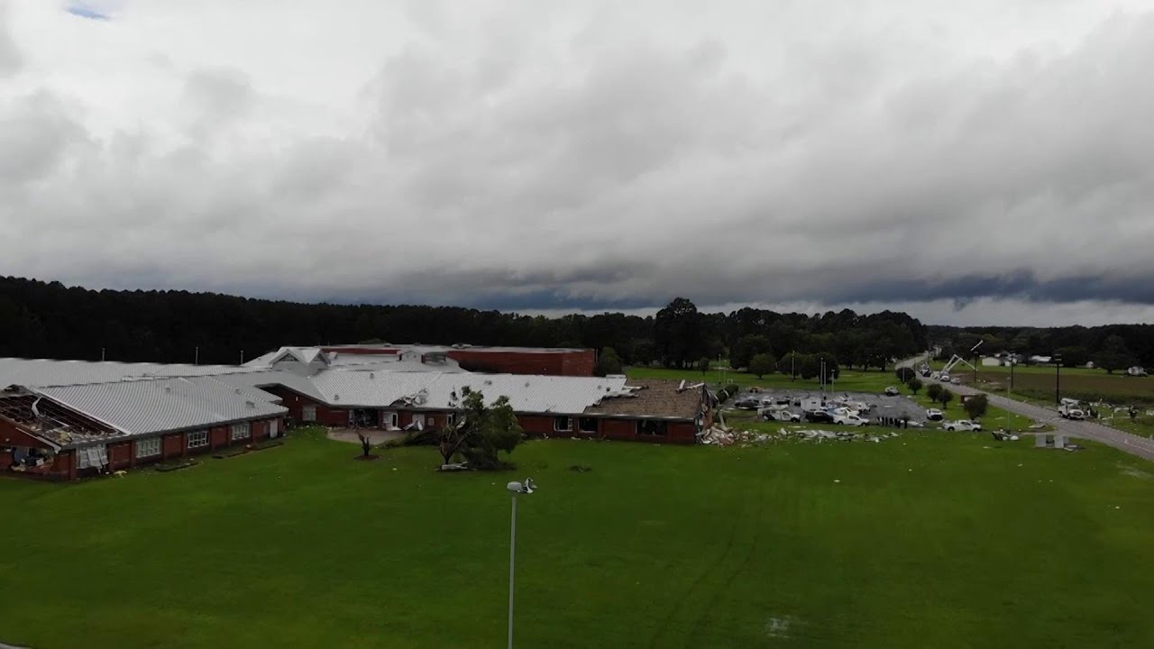 Tornadoes spawned by Tropical Storm Debby rip through North Carolina