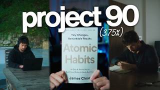 how to get 3.75% better everyday (Project 90)