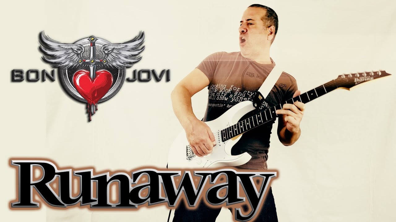 Bon Jovi - Runaway - Electric Guitar Cover - YouTube