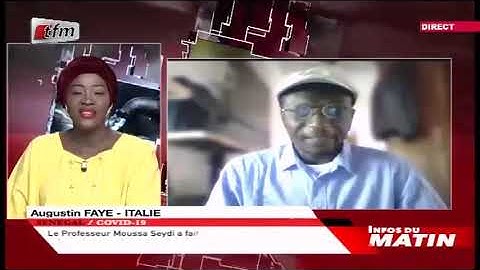 Frontière et vol avec Augustin Faye dans Infos du Matin du 30 Juillet 2020
