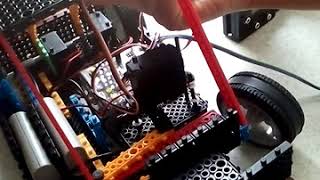 Student Building Robot Models - STEM