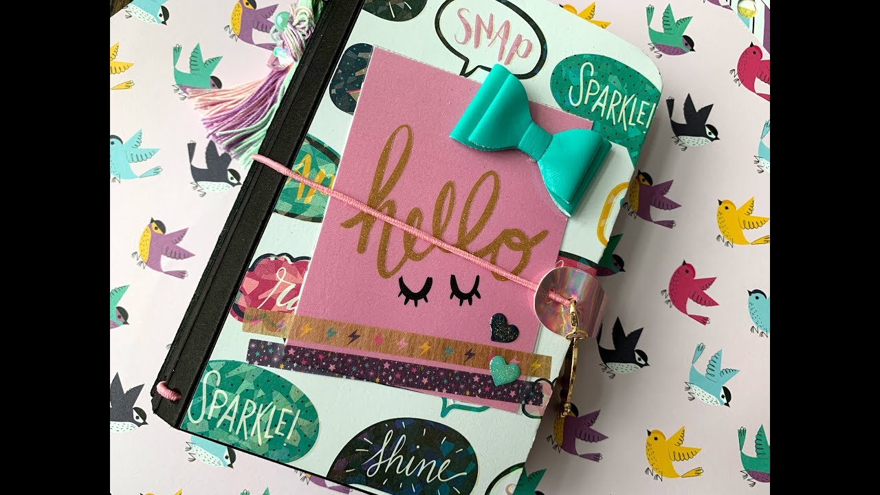 Eileen Hull Pocket Notebook | Sizzix XL | Project Share - YouTube