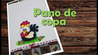 PINTURA EM PANO DE COPA