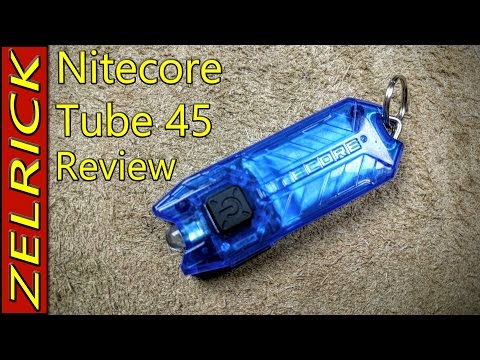 Nitecore Tube 45 Review / An Excellent Keychain Flashlight.