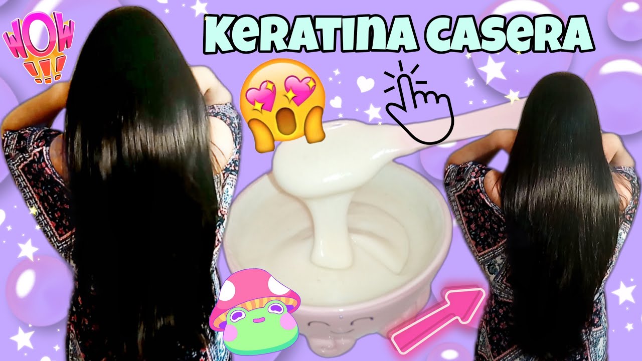 KERATINA CASERA 100%NATURAL ANTI-FRIZZ SIN FORMOL, NO DAÑA NI MALTRATA TU  CABELLO.PELO LISO Y SEDOSO - YouTube