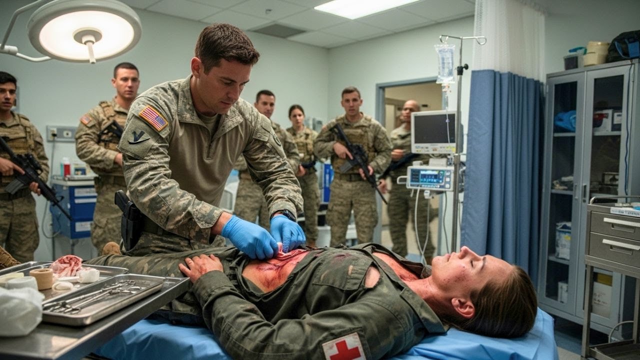 Bleeding but Silent — Every SEAL Froze When the Medic Revealed She Wasn’t a Civilian