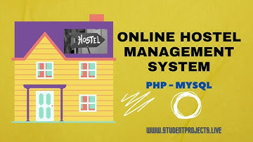 Online Hostel Management System in PHP and MySQL