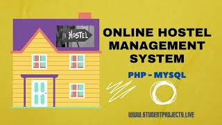 Online Hostel Management System in PHP and MySQL screenshot 4