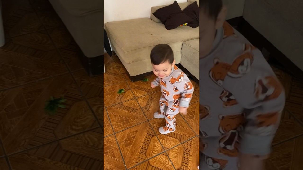 Bebé de 1 año bailador 😂😂🤣 