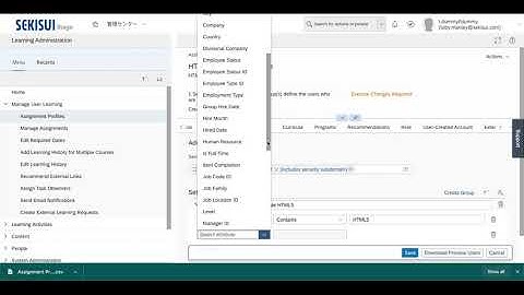 Learning Admin Guide - Assignment Profiles [HTML5 Interface]