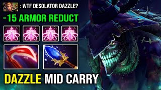 DAZZLE MID IS BACK First ITEM Midas 100% Full Aghanim Effect - NEW Skill Good Juju Reduced CD DotA